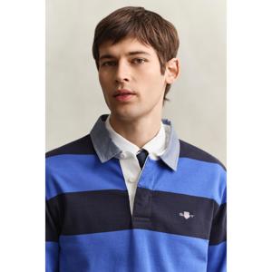 GANT Chambray Collar Striped Heavy Rugger